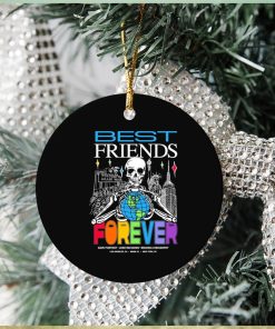 BFFS Globe Skeleton Ornament Christmas