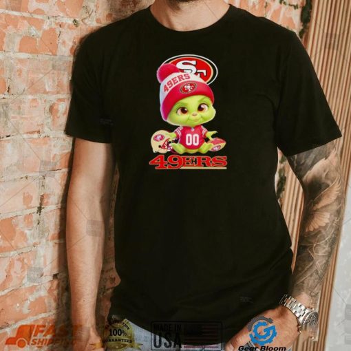 Baby Grinch San Francisco 49ers shirt