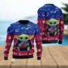 Men And Women Christmas Gift NHL Vancouver Canucks Cute 12 Grinch Face Xmas Day 3D Ugly Christmas Sweater