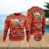 Men And Women Christmas Gift NFL Houston Texans Cute 12 Grinch Face Xmas Day 3D Ugly Christmas Sweater