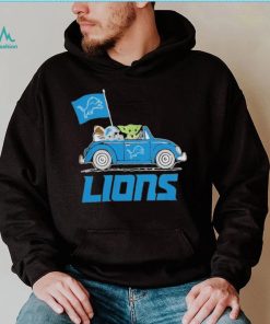 Baby Yoda Drive A Car Detroit Lions Football Flag Logo Shirt, hoodie, sweater, long sleeve and tank top Baby Yoda Drive A Car Detroit Lions Football Flag Logo Shirt