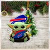 Baby Yoda Hug Buffalo Bills NFL Christmas Tree Decorations Xmas Gift Ornament