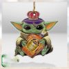 Baby Yoda x Green Bay Packers NFL Christmas Gift Tree Decorations Star Wars Gifts Ornament