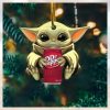 Baby Yoda Hug Dr Pepper Ultra For Beer Lovers 2023 Christmas Star Wars Gift Ornament