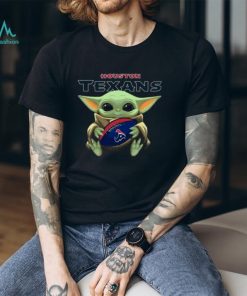 Baby Yoda Loves The Houston Texans Star Wars Shirt