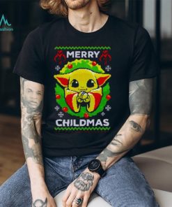 Baby Yoda Merry Childmas Ugly Christmas Shirt, hoodie, sweater, long sleeve and tank top Baby Yoda Merry Childmas Ugly Christmas Shirt