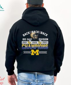 Back 2 Back 2 Back B10 East Division Champions Michigan Wolverines T Shirt