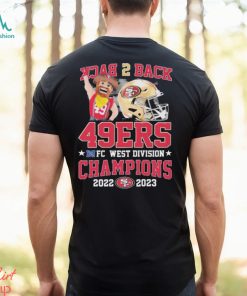 Back 2 Back San Francisco 49ers NFC West Division Champion 2022 2023 Shirt, hoodie, sweater, long sleeve and tank top Back 2 Back San Francisco 49ers NFC West Division Champion 2022 2023 Shirt