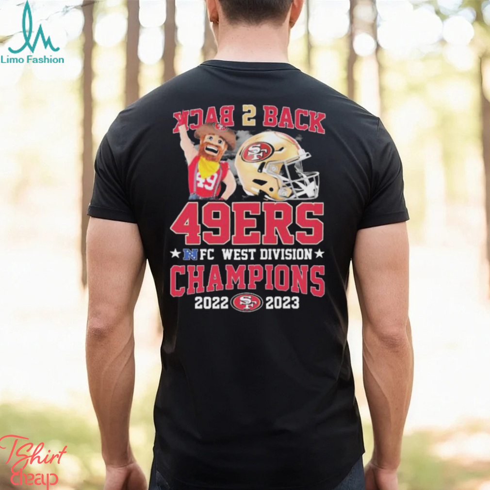 Back 2 Back San Francisco 49ers NFC West Division Champion 2022 2023 Shirt Back 2 Back San Francisco 49ers NFC West Division Champion 2022 2023 Shirt