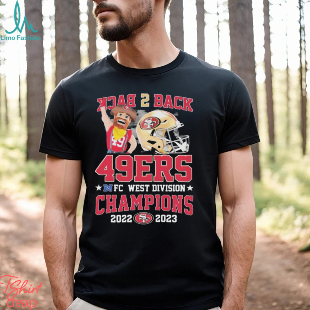 Back 2 Back San Francisco 49ers NFC West Division Champion 2022 2023 Shirt Back 2 Back San Francisco 49ers NFC West Division Champion 2022 2023 Shirt
