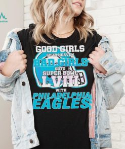 Bad Girls Go To Super Bowl LVIII With Eagles Shirt