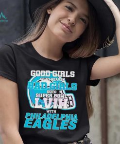 Bad Girls Go To Super Bowl LVIII With Eagles Shirt