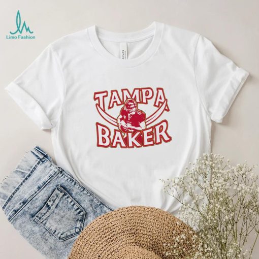 Baker Mayfield number 6 Tampa Bay Buccaneers football player retro shirt