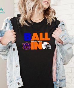 Ball in Auburn Tigers logo helmet shirt