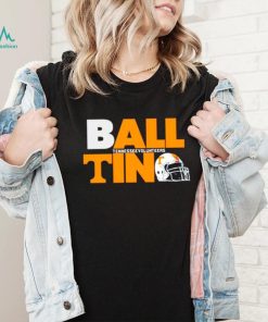 Ball in Tennessee Volunteers logo helmet shirt