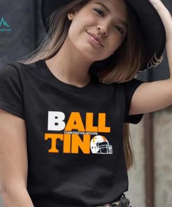 Ball in Tennessee Volunteers logo helmet shirt