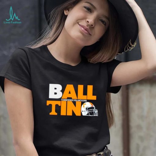 Ball in Tennessee Volunteers logo helmet shirt
