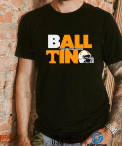 Ball in Tennessee Volunteers logo helmet shirt