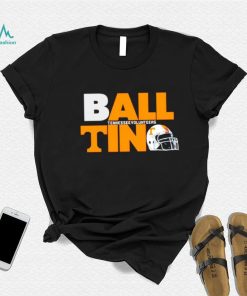 Ball in Tennessee Volunteers logo helmet shirt