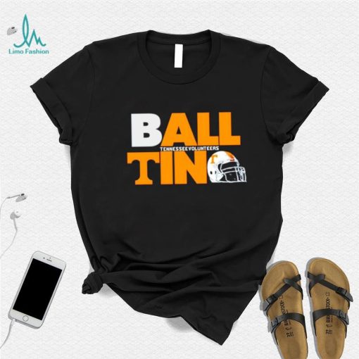 Ball in Tennessee Volunteers logo helmet shirt