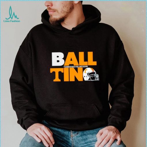 Ball in Tennessee Volunteers logo helmet shirt