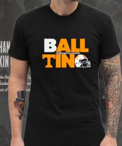 Ball in Tennessee Volunteers logo helmet shirt