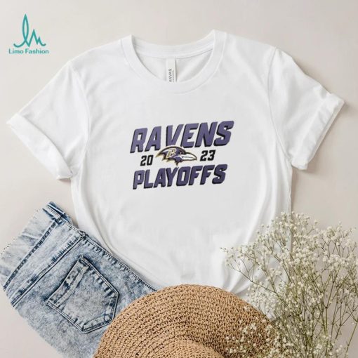 Baltimore Ravens 2023 NFL Playoffs Iconic T Shirt