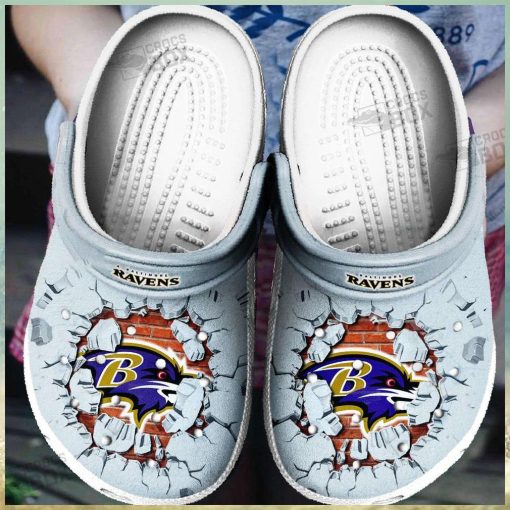 Baltimore Ravens Bold Logo Crocs