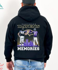 Baltimore Ravens Jaylon Ferguson And Tony Siragusa Memories Signatures Shirt