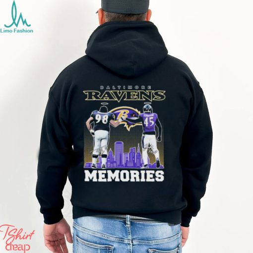 Baltimore Ravens Jaylon Ferguson And Tony Siragusa Memories Signatures Shirt