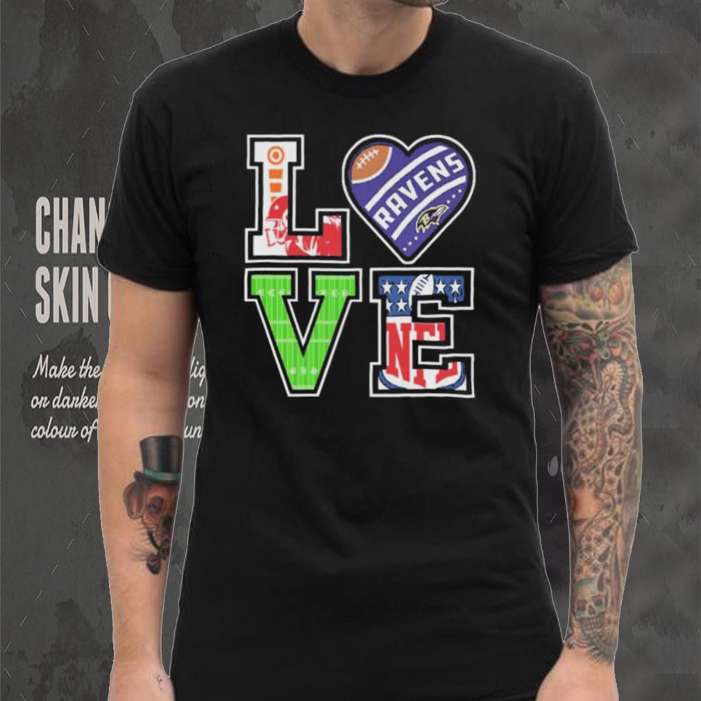 Baltimore Ravens Love Football Shirt Baltimore Ravens Love Football Shirt