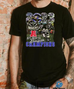 Baltimore Ravens Mascot 2023 AFC North Division Champions Shirt