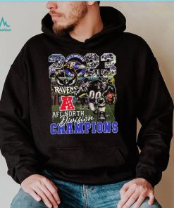 Baltimore Ravens Mascot 2023 AFC North Division Champions Shirt