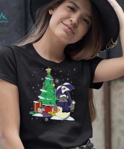 Baltimore Ravens NFL Football Cute Tonari No Totoro Christmas Tree Shirt