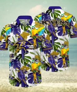 Baltimore Ravens NFL Hawaiian Shirt Sea Breezetime Aloha Shirt