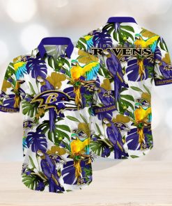 Baltimore Ravens NFL Hawaiian Shirt Sea Breezetime Aloha Shirt