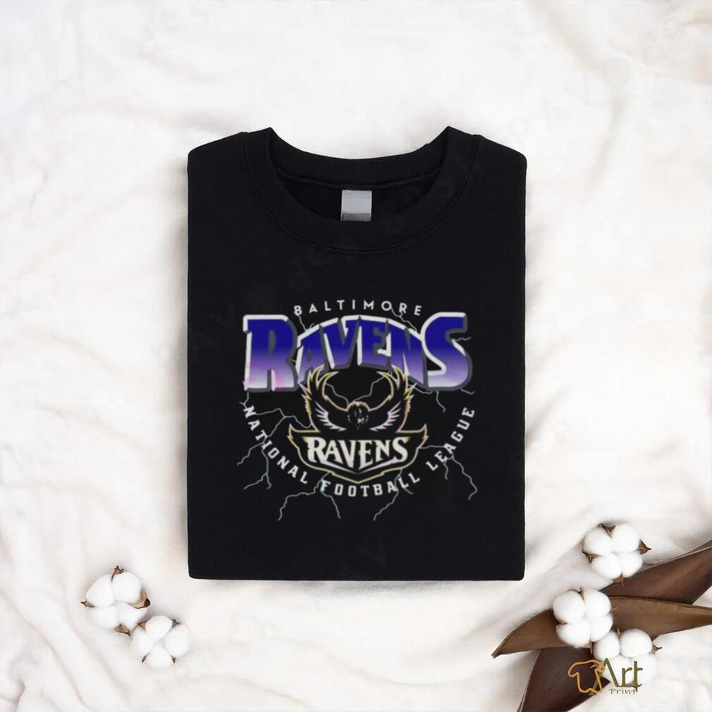 Baltimore Ravens National Football League Lighting T shirt Baltimore Ravens National Football League Lighting T shirt