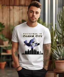 Baltimore Ravens Santa Christmas in Charm city shirt