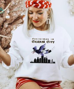 Baltimore Ravens Santa Christmas in Charm city shirt