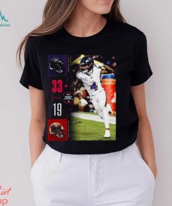 Baltimore Ravens Win 33 19 San Francisco 49ers 2023 Monday Night Football shirt