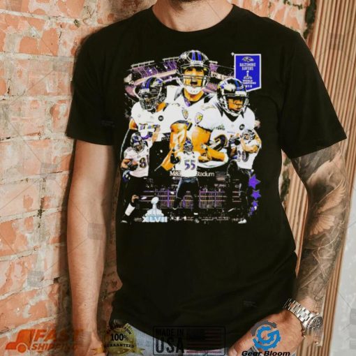 Baltimore Ravens XLVII World Champions 2012 poster shirt