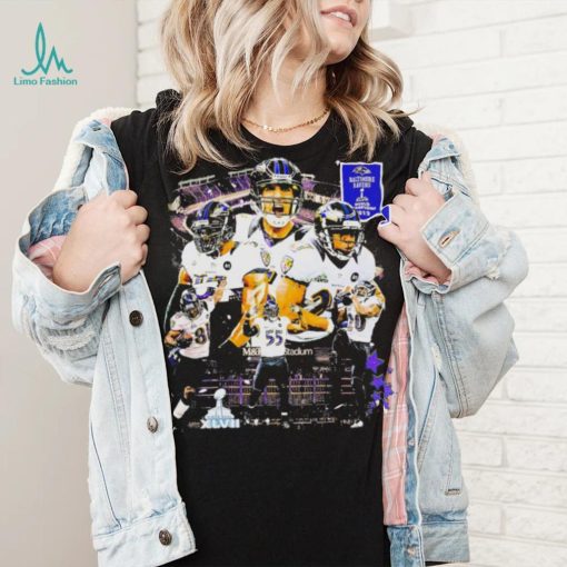 Baltimore Ravens XLVII World Champions 2012 poster shirt