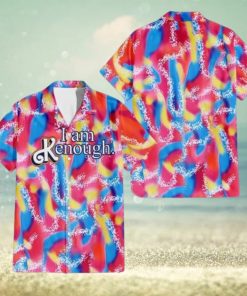 Barbie I Am Kenough Ken Ryan Gosling Rainbow Hawaiian Shirt