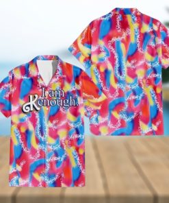 Barbie I Am Kenough Ken Ryan Gosling Rainbow Hawaiian Shirt