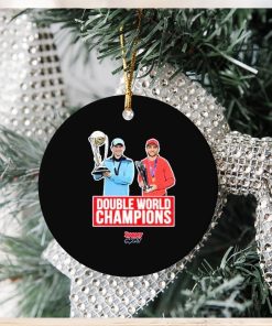 Barmy Army Double World Champions Ornament Christmas