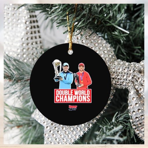 Barmy Army Double World Champions Ornament Christmas