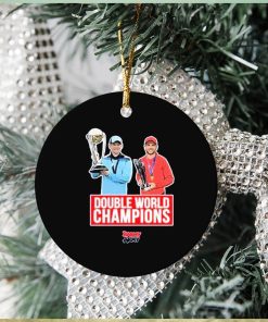 Barmy Army Double World Champions Ornament Christmas