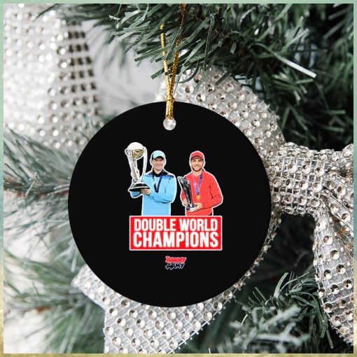 Barmy Army Double World Champions Ornament Christmas