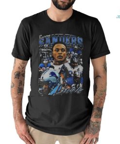 Barry Sanders Vintage 90s Graphic Style T Shirt