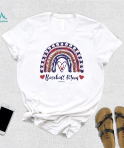 Baseball Mom Rainbows Shirt